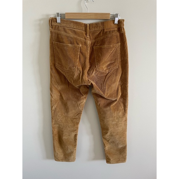 Aritzia Denim Forum The Yoko High Rise Slim Corduroy Size 30 - Picture 9 of 11